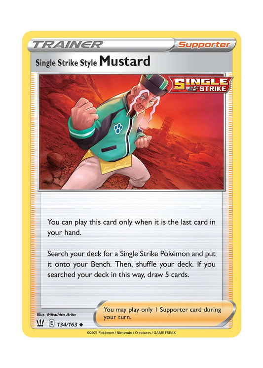 Single Strike Style Mustard (134/163) - Battle Styles
