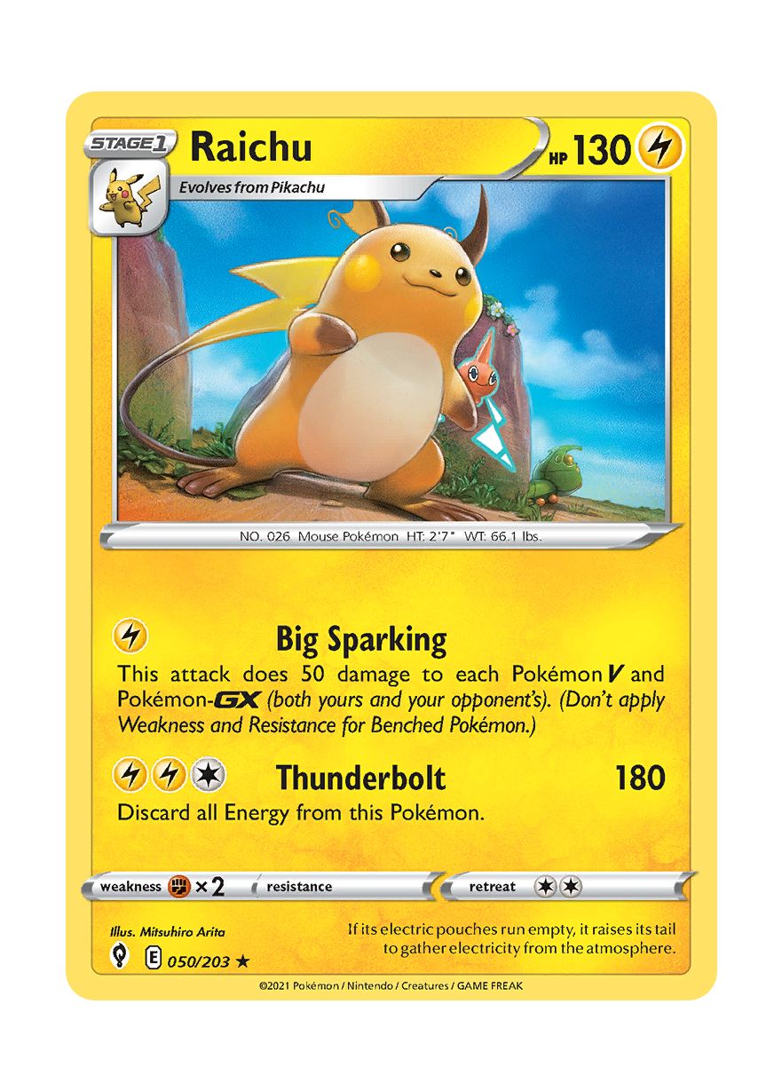 Raichu (050/203) - Evolving Skies