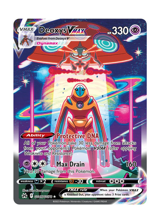 Deoxys VMAX (GG45/70) - Crown Zenith Galarian Gallery