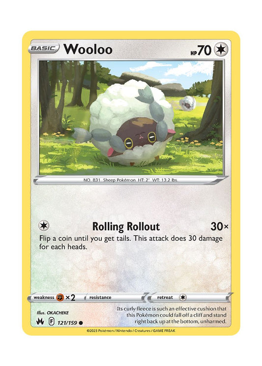 Wooloo (121/159) - Crown Zenith