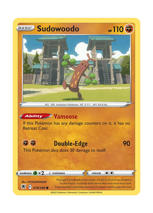 Sudowoodo (074/189) - Astral Radiance