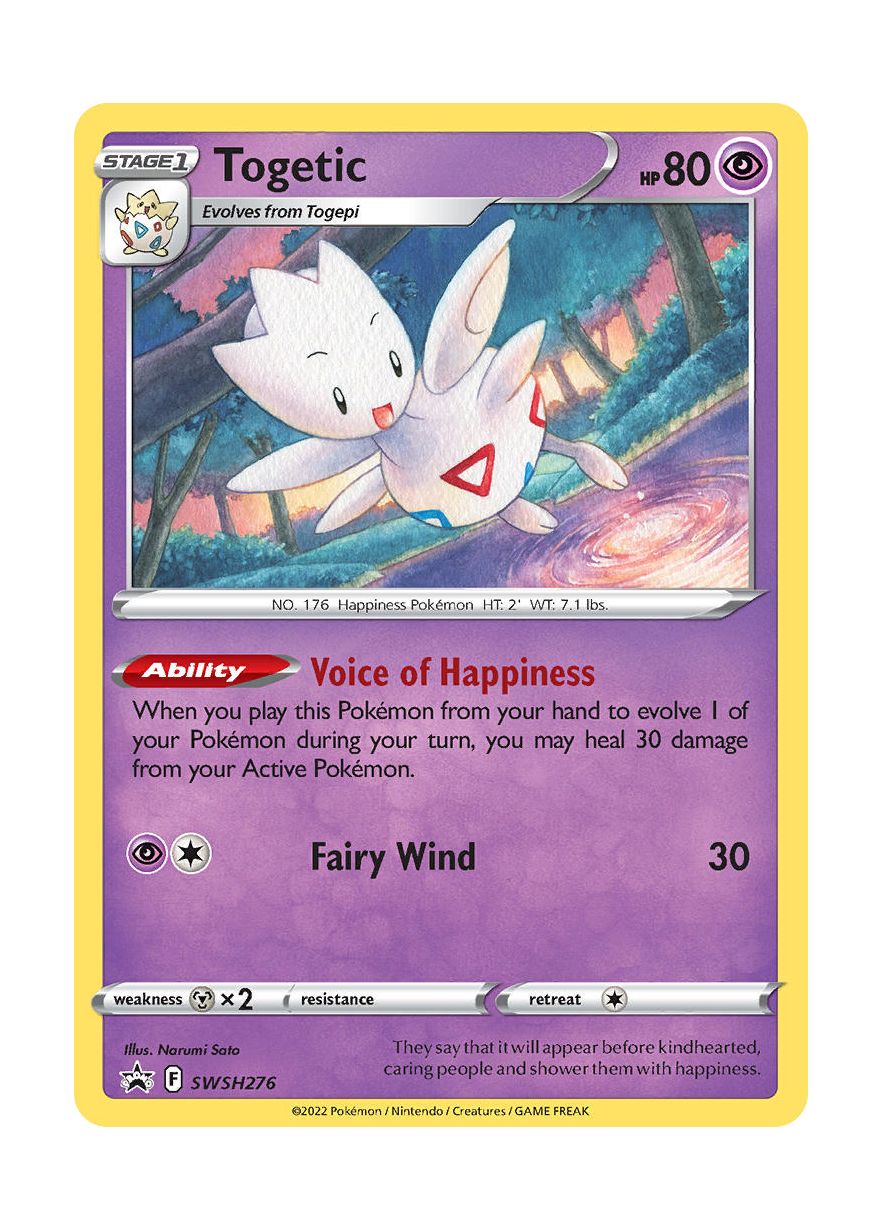 Togetic (SWSH276/307) - SWSH Black Star Promos