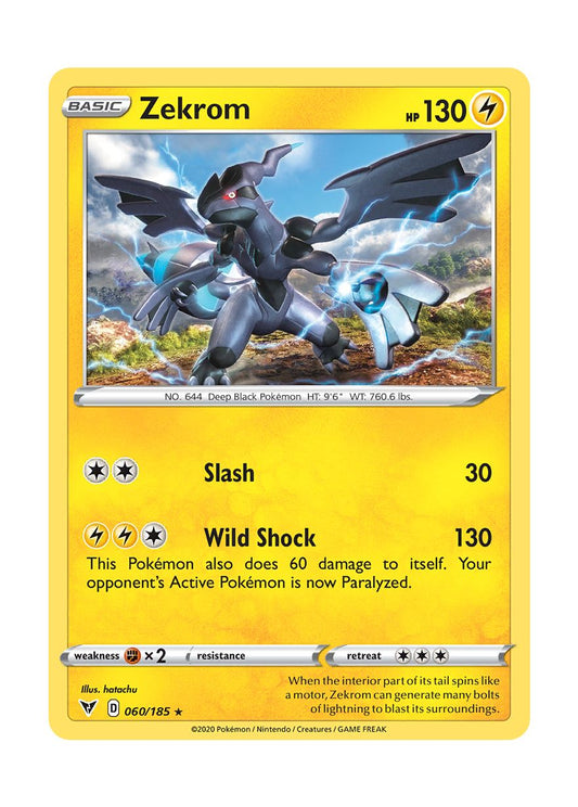 Zekrom (060/185) - Vivid Voltage