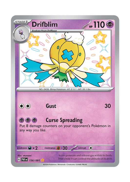 Drifblim (156/91) - Paldean Fates