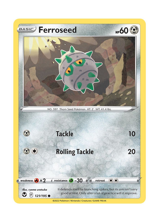 Ferroseed (121/195) - Silver Tempest