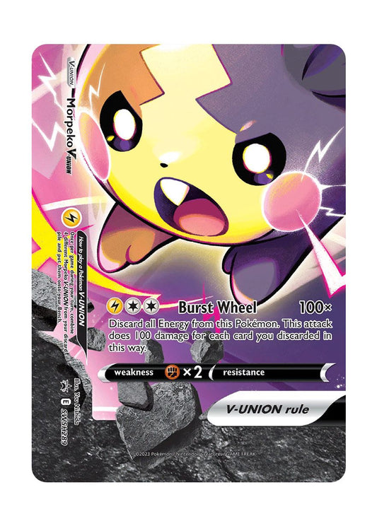 Morpeko V-UNION (SWSH289/307) - SWSH Black Star Promos