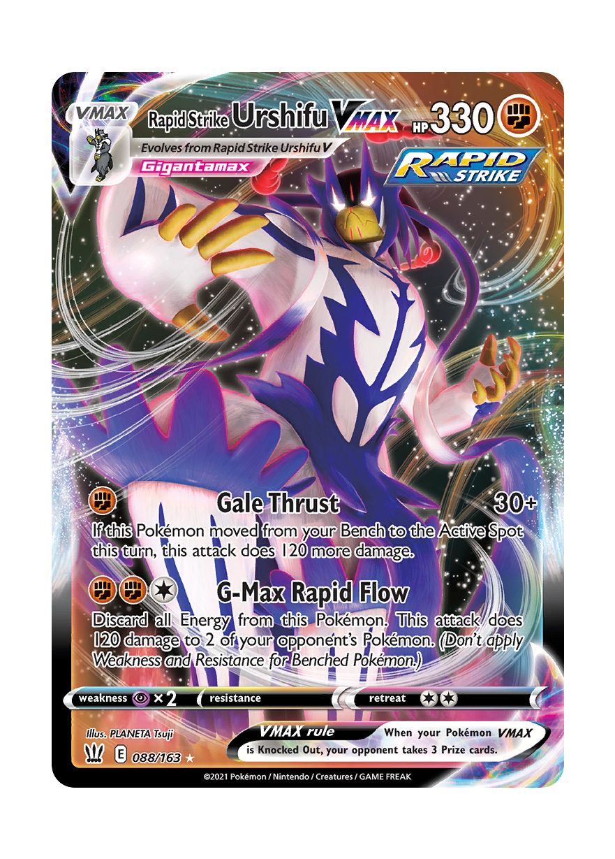 Rapid Strike Urshifu VMAX (088/163) - Battle Styles