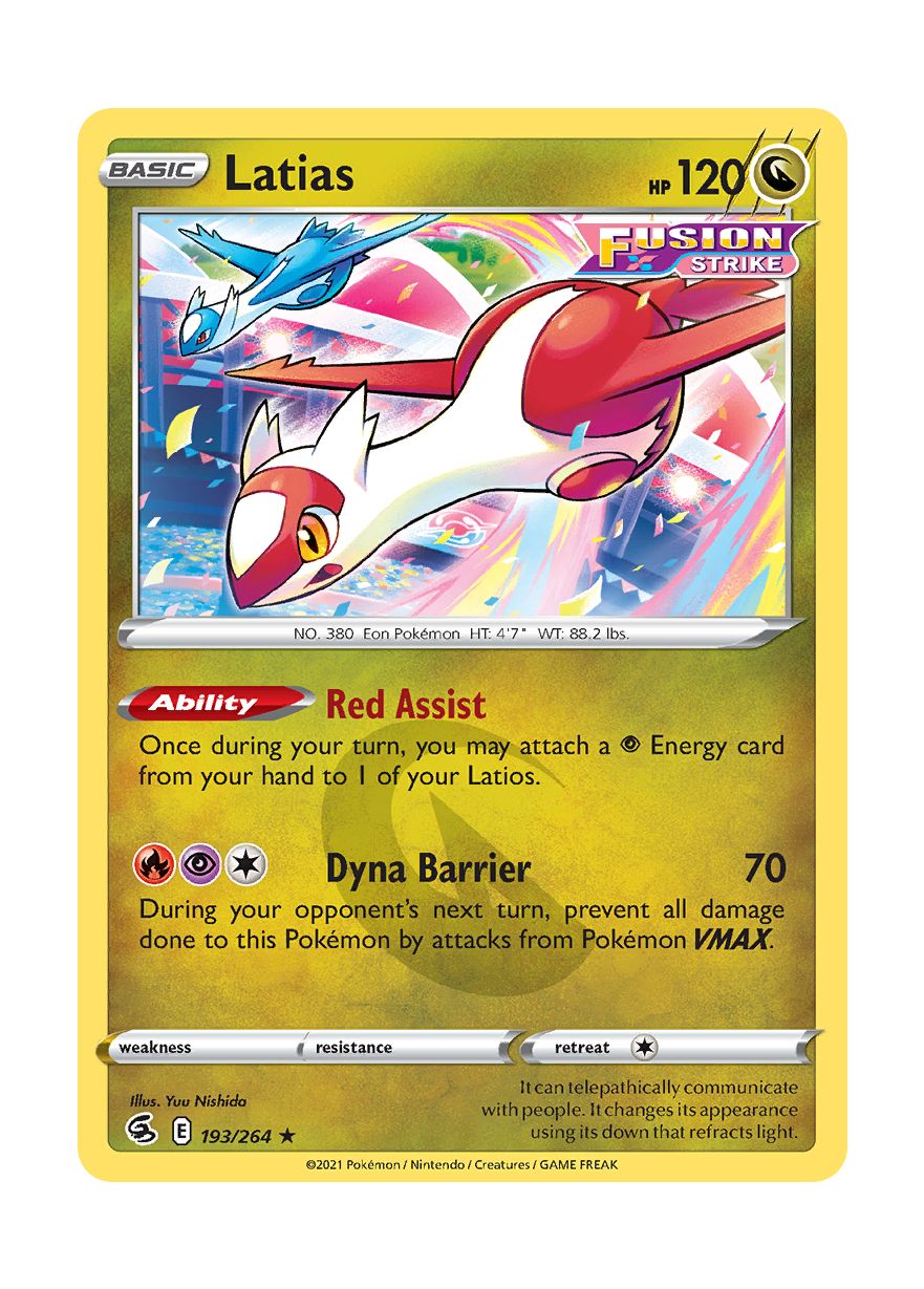 Latias (193/264) - Fusion Strike