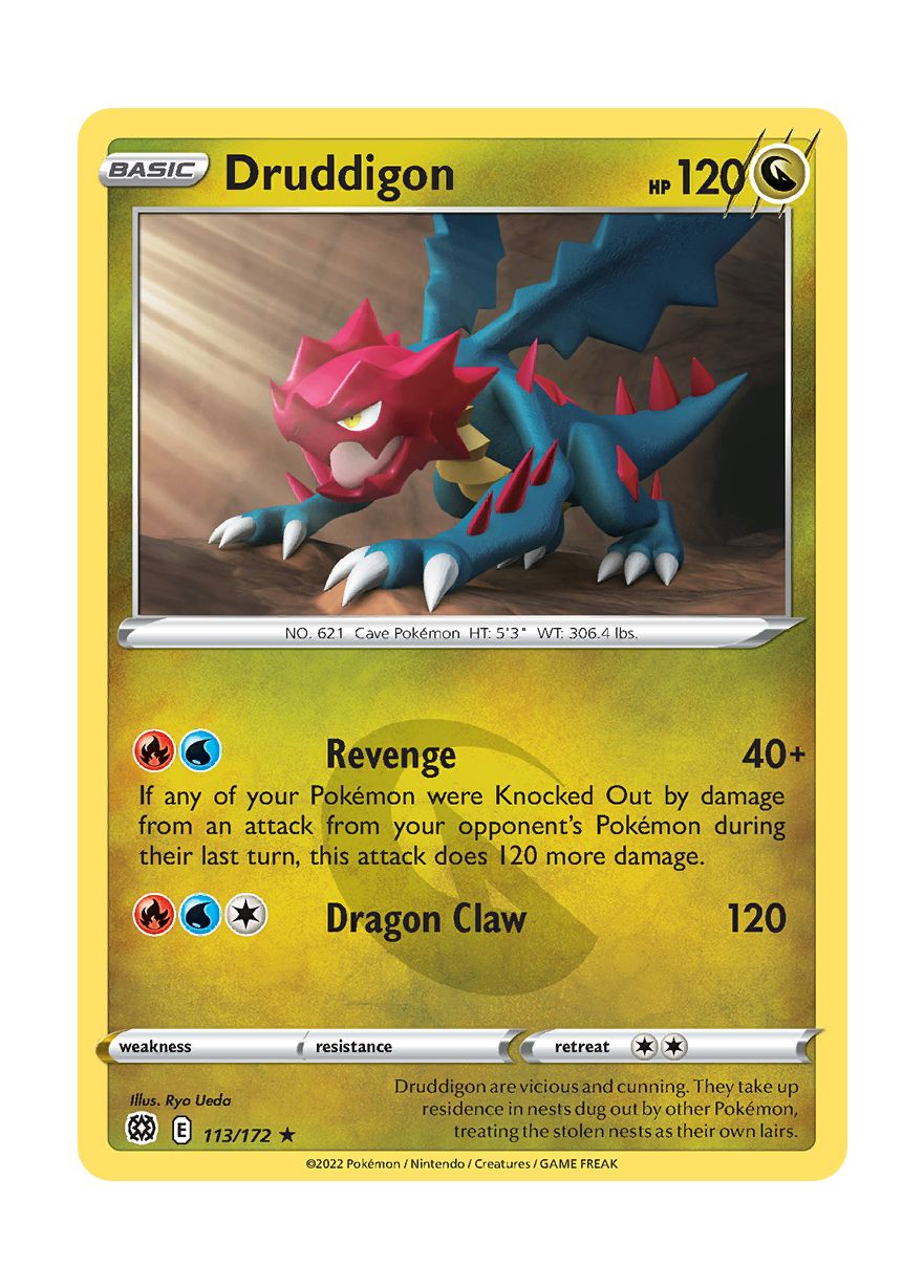 Druddigon (113/172) - Brilliant Stars