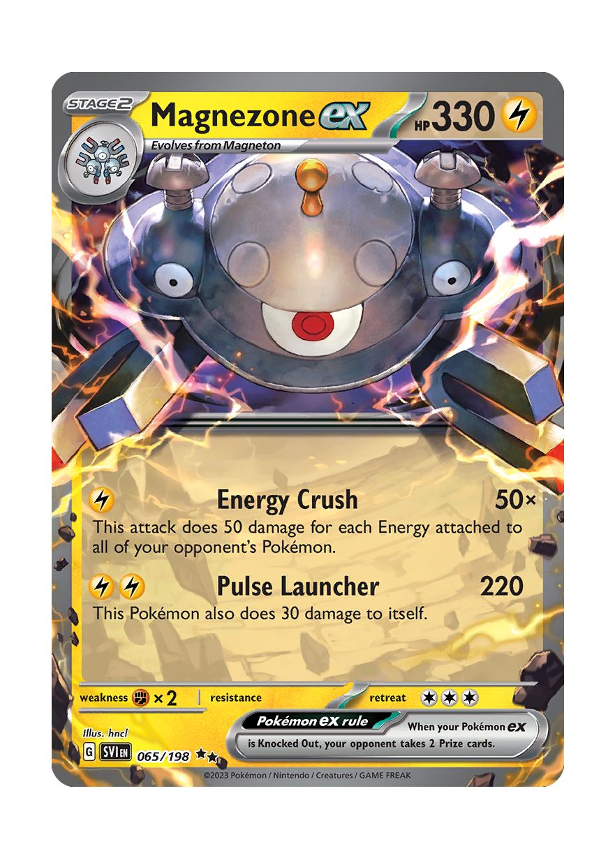 Magnezone ex (65/198) - Scarlet & Violet