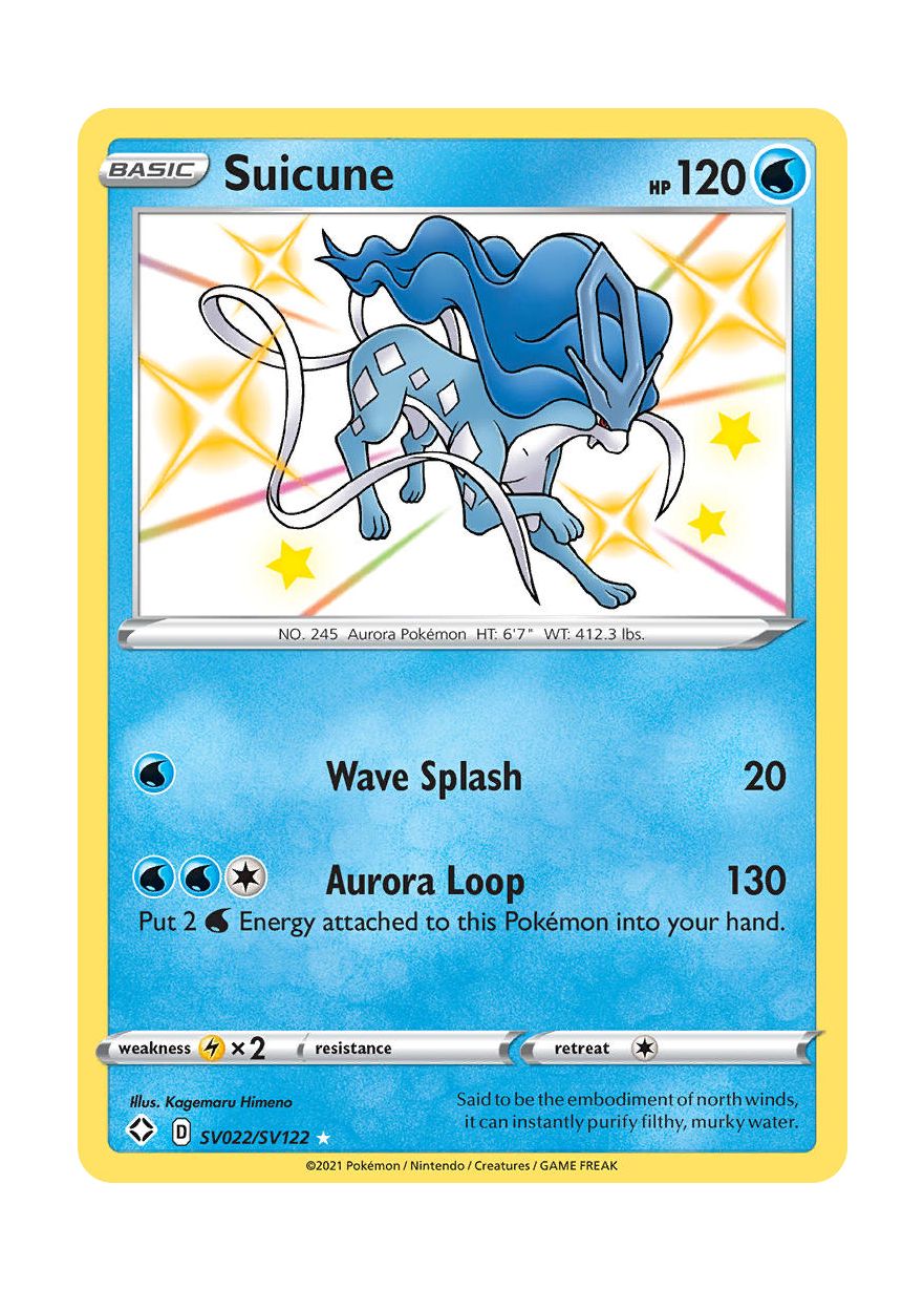 Suicune (SV022/122) - Shiny Vault