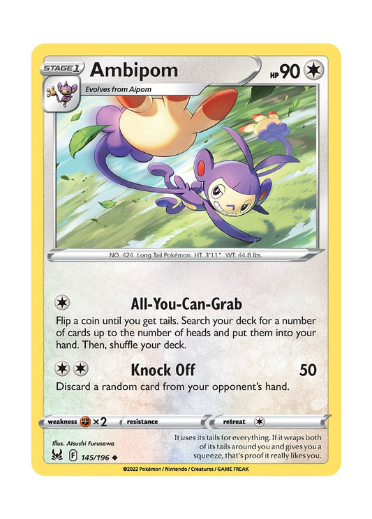 Ambipom (145/196) - Lost Origin