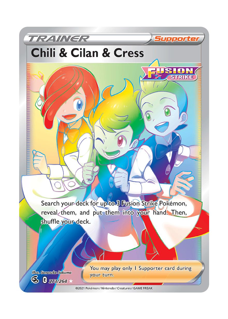 Chili & Cilan & Cress (273/264) - Fusion Strike