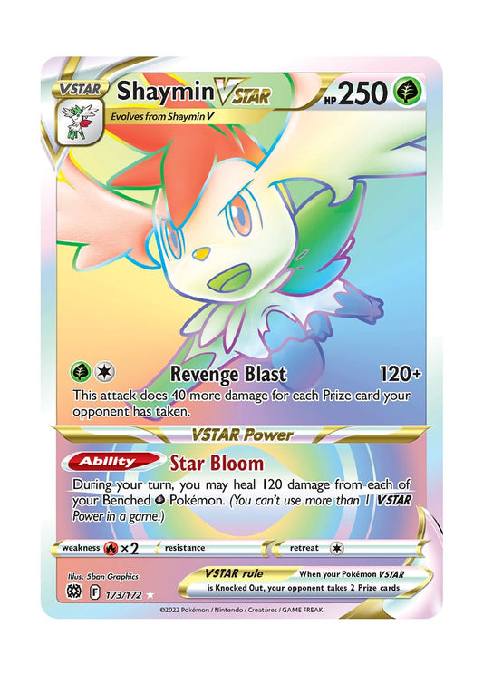 Shaymin VSTAR (173/172) - Brilliant Stars