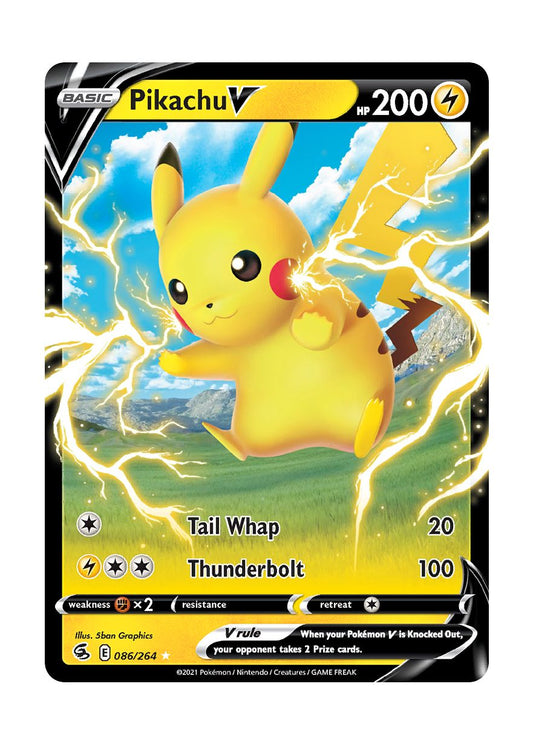 Pikachu V (086/264) - Fusion Strike