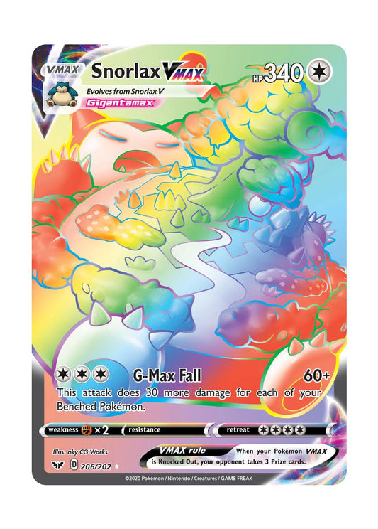 Snorlax VMAX (206/202) - Sword & Shield