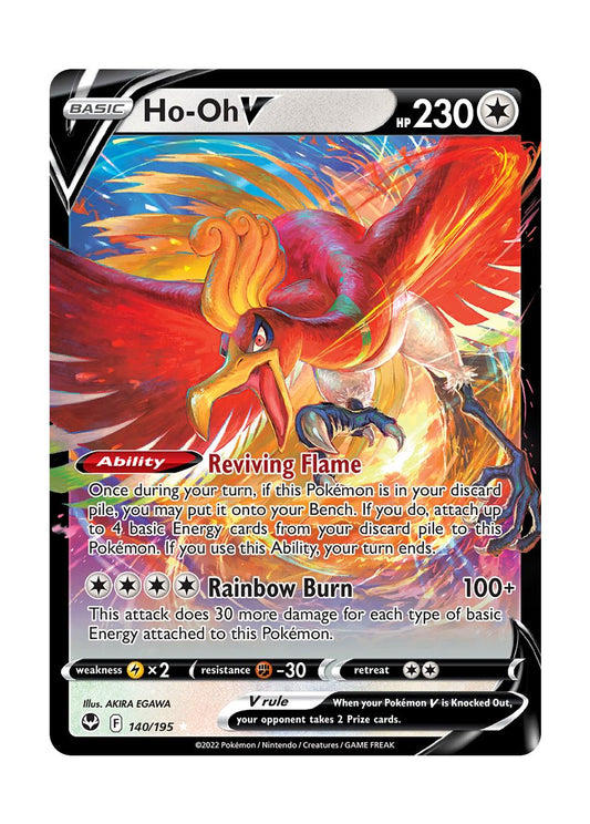 Ho-Oh V (140/195) - Silver Tempest