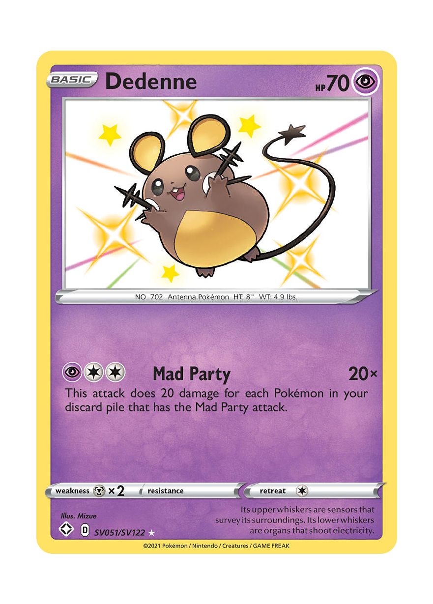 Dedenne (SV051/122) - Shiny Vault