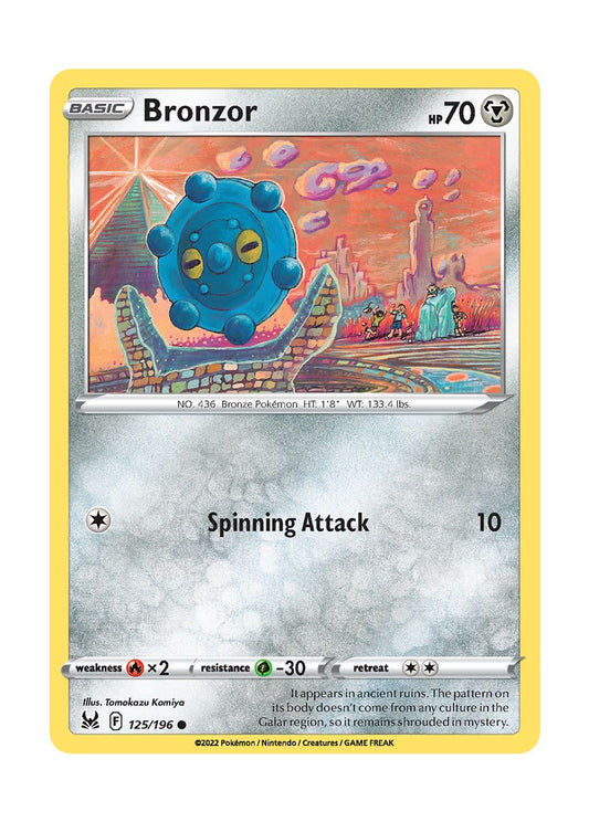 Bronzor (125/196) - Lost Origin