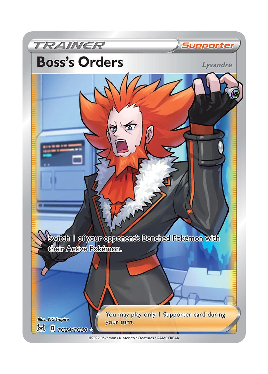 Boss's Orders (TG24/30) - Lost Origin Trainer Gallery