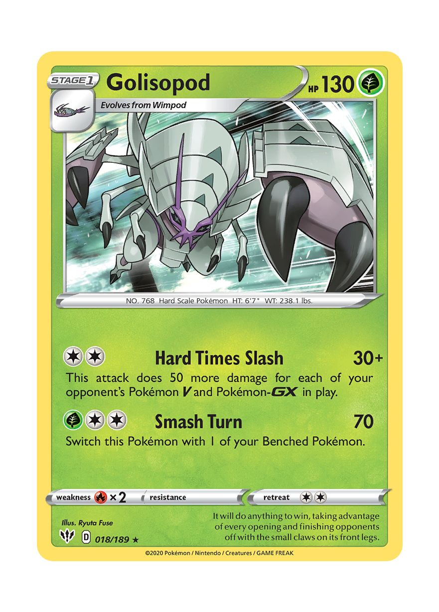 Golisopod (018/189) - Darkness Ablaze