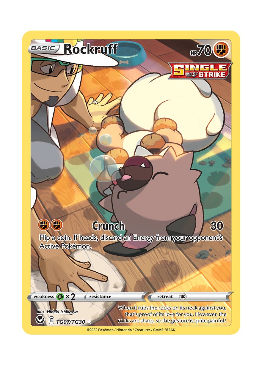 Rockruff (TG07/30) - Silver Tempest Trainer Gallery