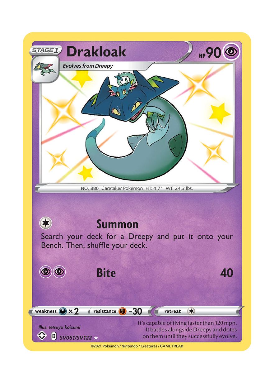 Drakloak (SV061/122) - Shiny Vault