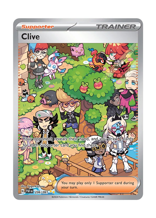 Clive (236/91) - Paldean Fates