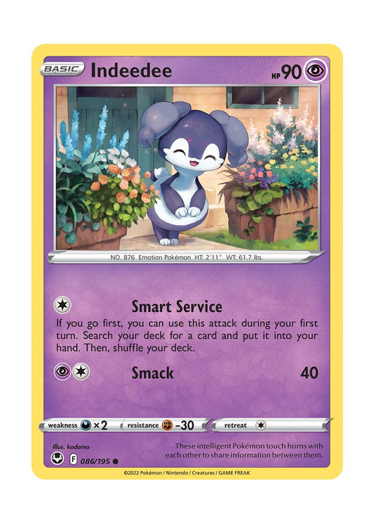 Indeedee (086/195) - Silver Tempest