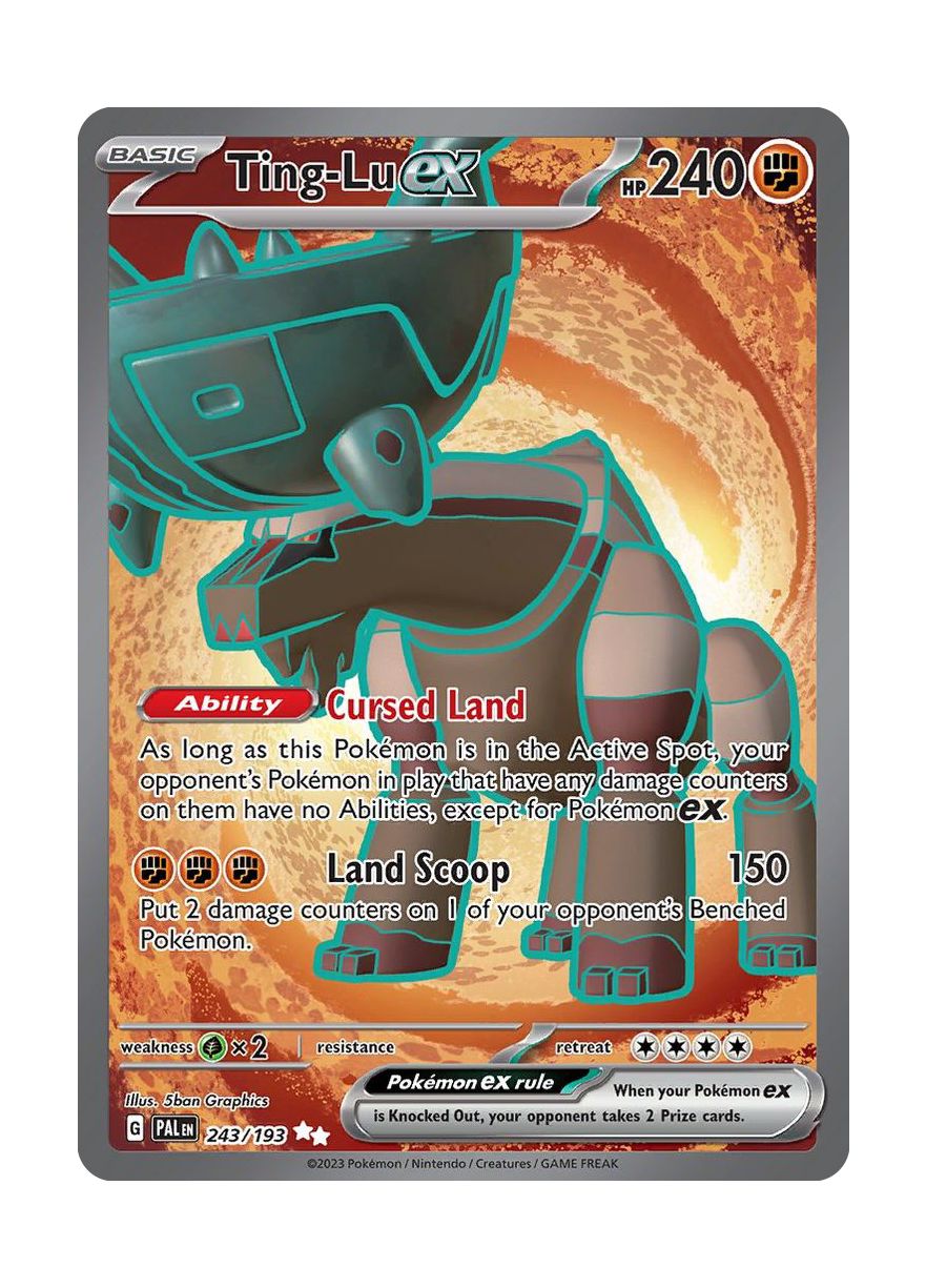 Ting-Lu ex (243/193) - Paldea Evolved