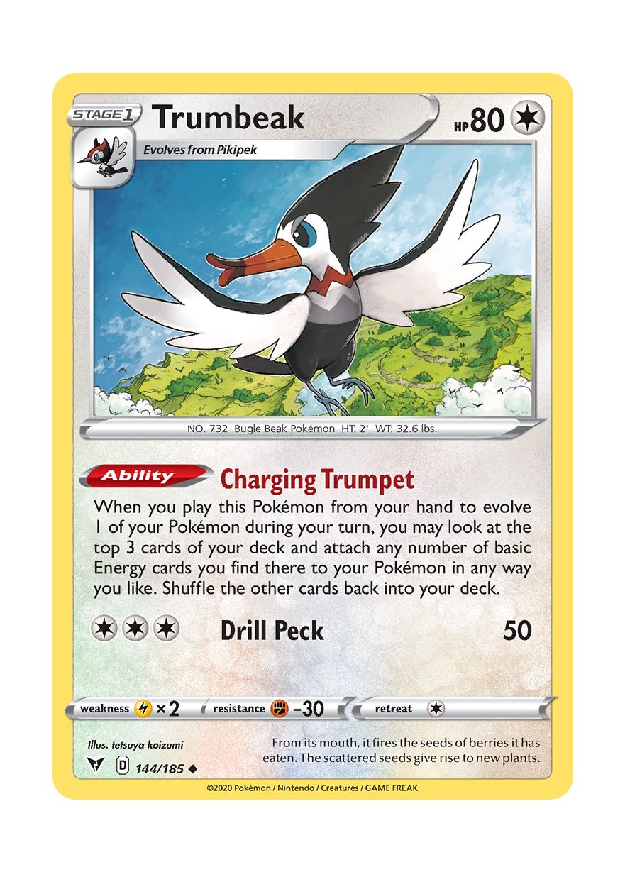 Trumbeak (144/185) - Vivid Voltage