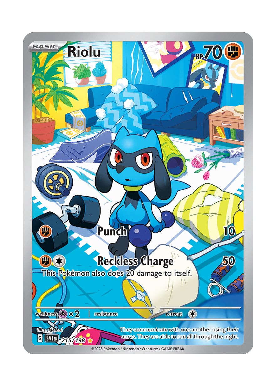 Riolu (215/198) - Scarlet & Violet