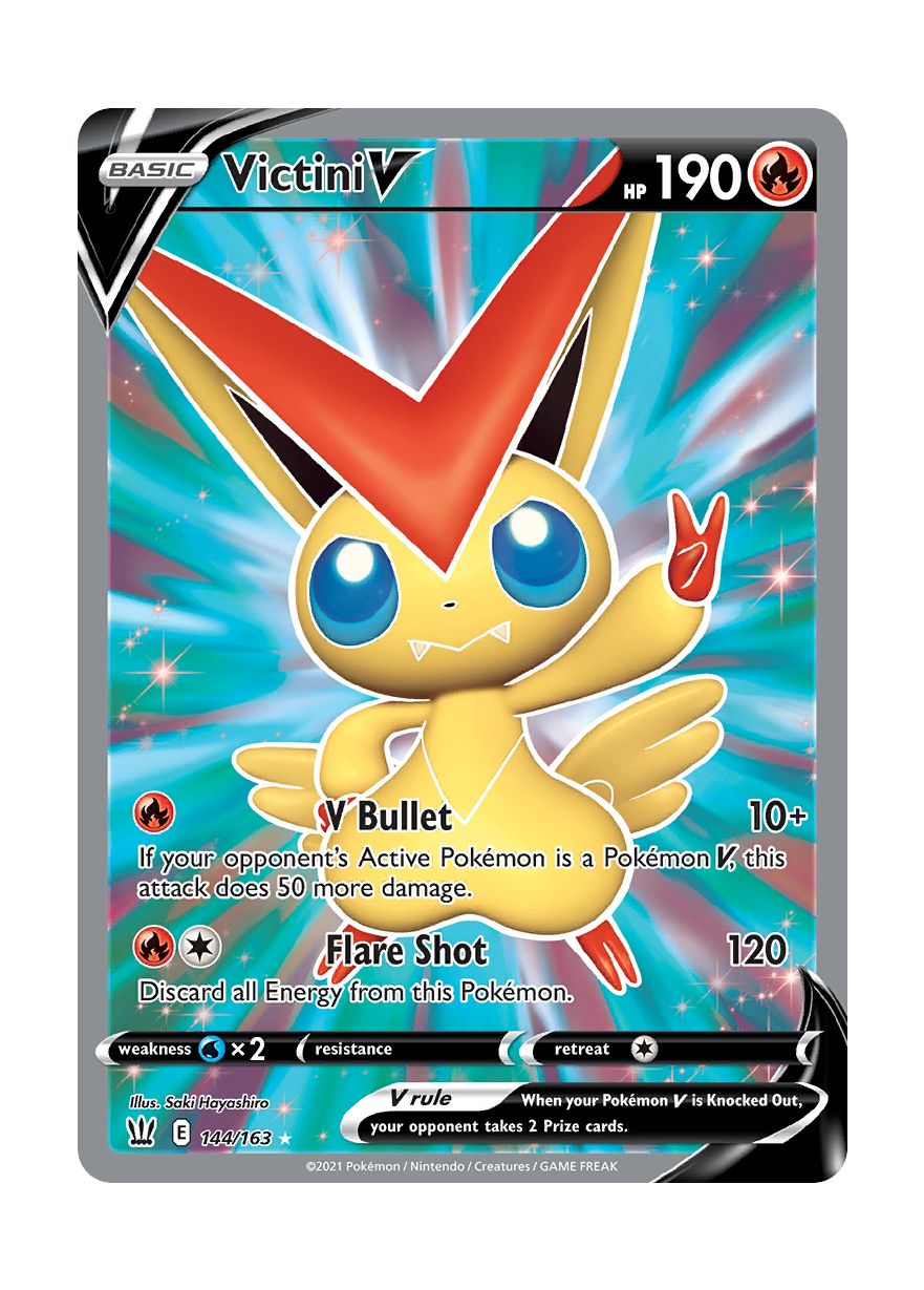 Victini V (144/163) - Battle Styles