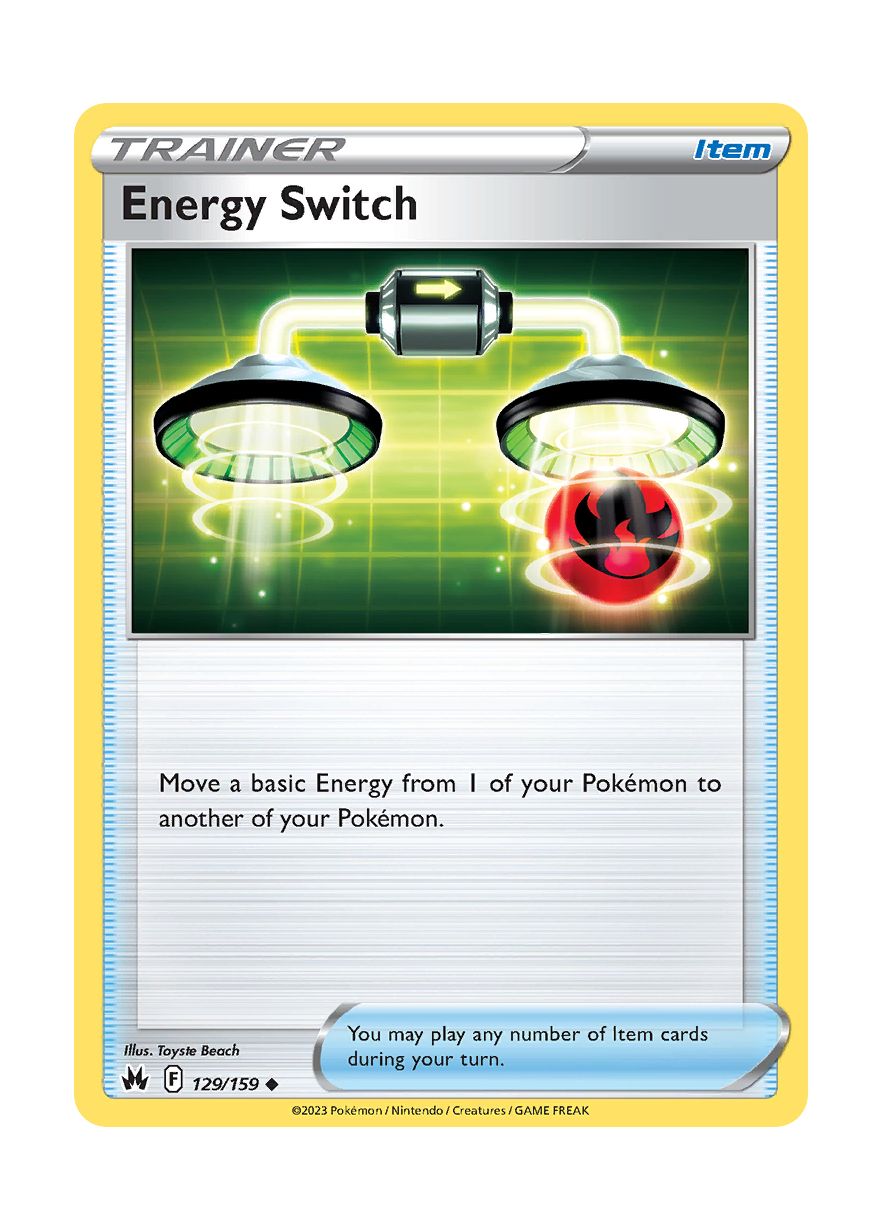 Energy Switch (129/159) - Crown Zenith