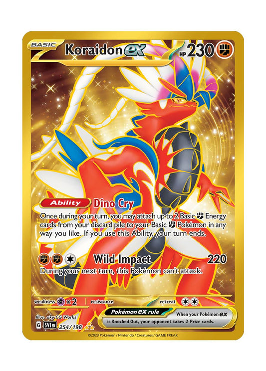Koraidon ex (254/198) - Scarlet & Violet