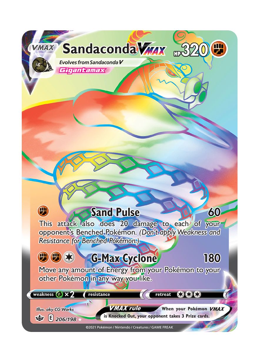 Sandaconda VMAX (206/198) - Chilling Reign