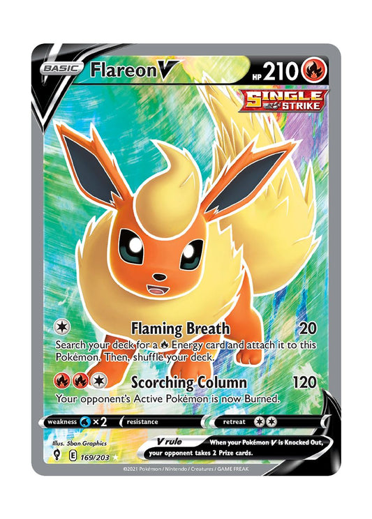 Flareon V (169/203) - Evolving Skies