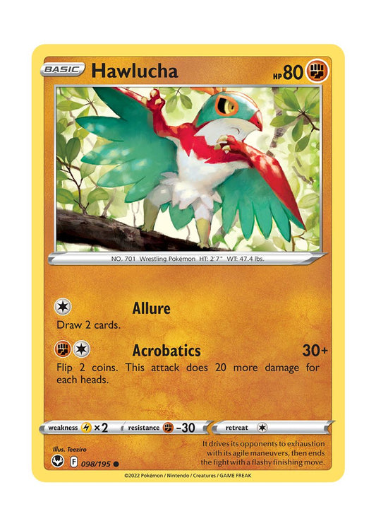 Hawlucha (098/195) - Silver Tempest