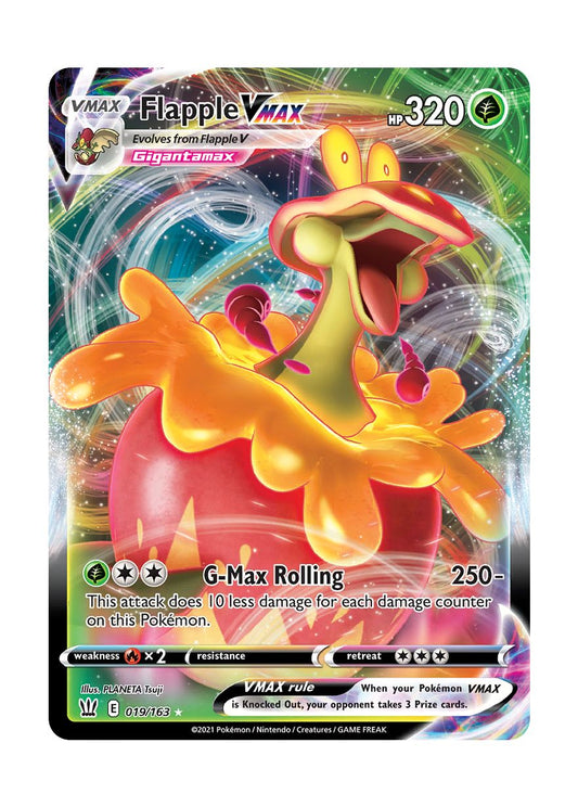 Flapple VMAX (019/163) - Battle Styles