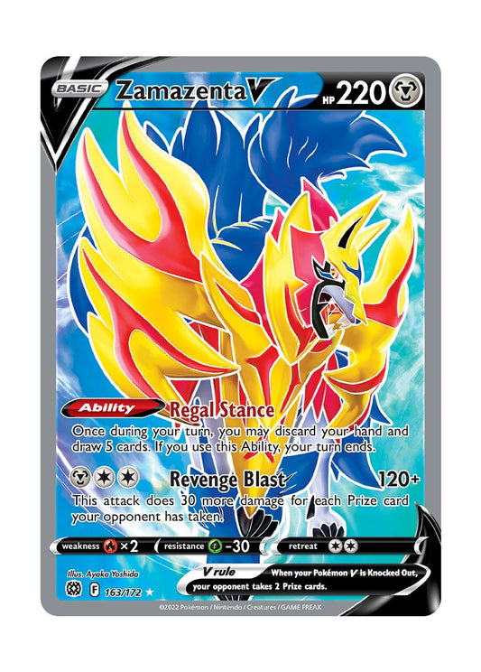 Zamazenta V (163/172) - Brilliant Stars