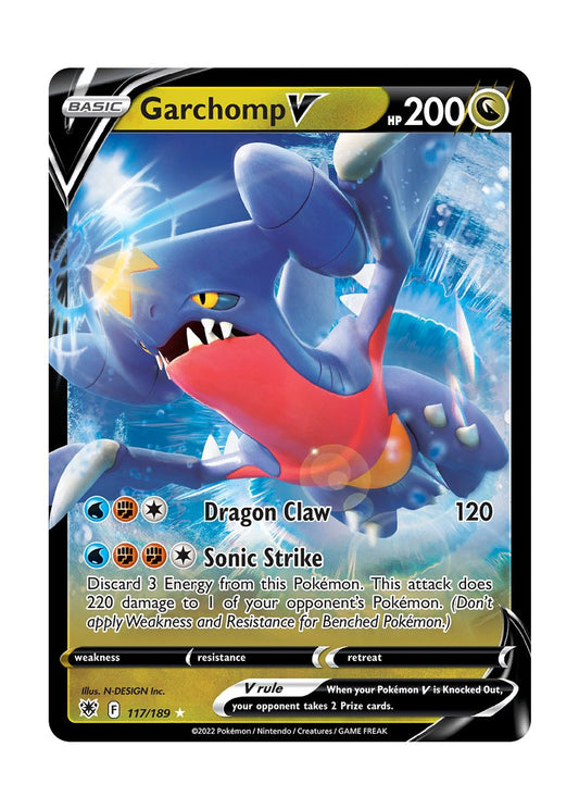 Garchomp V (117/189) - Astral Radiance