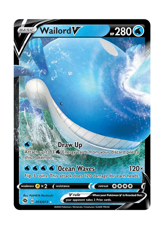 Wailord V (013/73) - Champion's Path