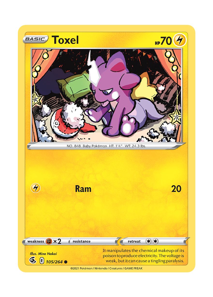 Toxel (105/264) - Fusion Strike