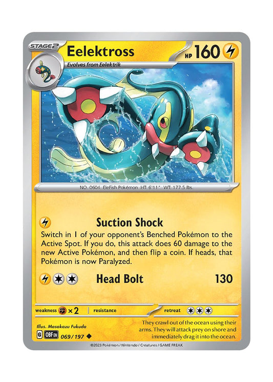 Eelektross (69/197) - Obsidian Flames
