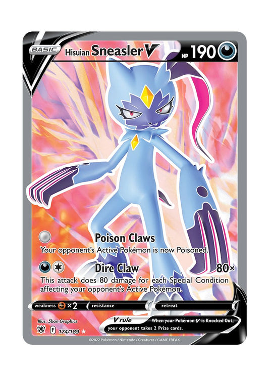 Hisuian Sneasler V (174/189) - Astral Radiance