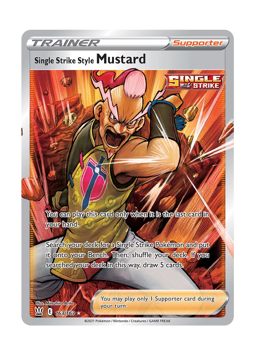 Single Strike Style Mustard (163/163) - Battle Styles