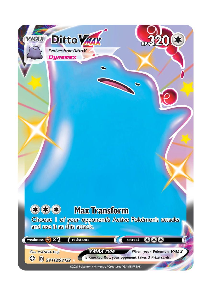 Ditto VMAX (SV119/122) - Shiny Vault