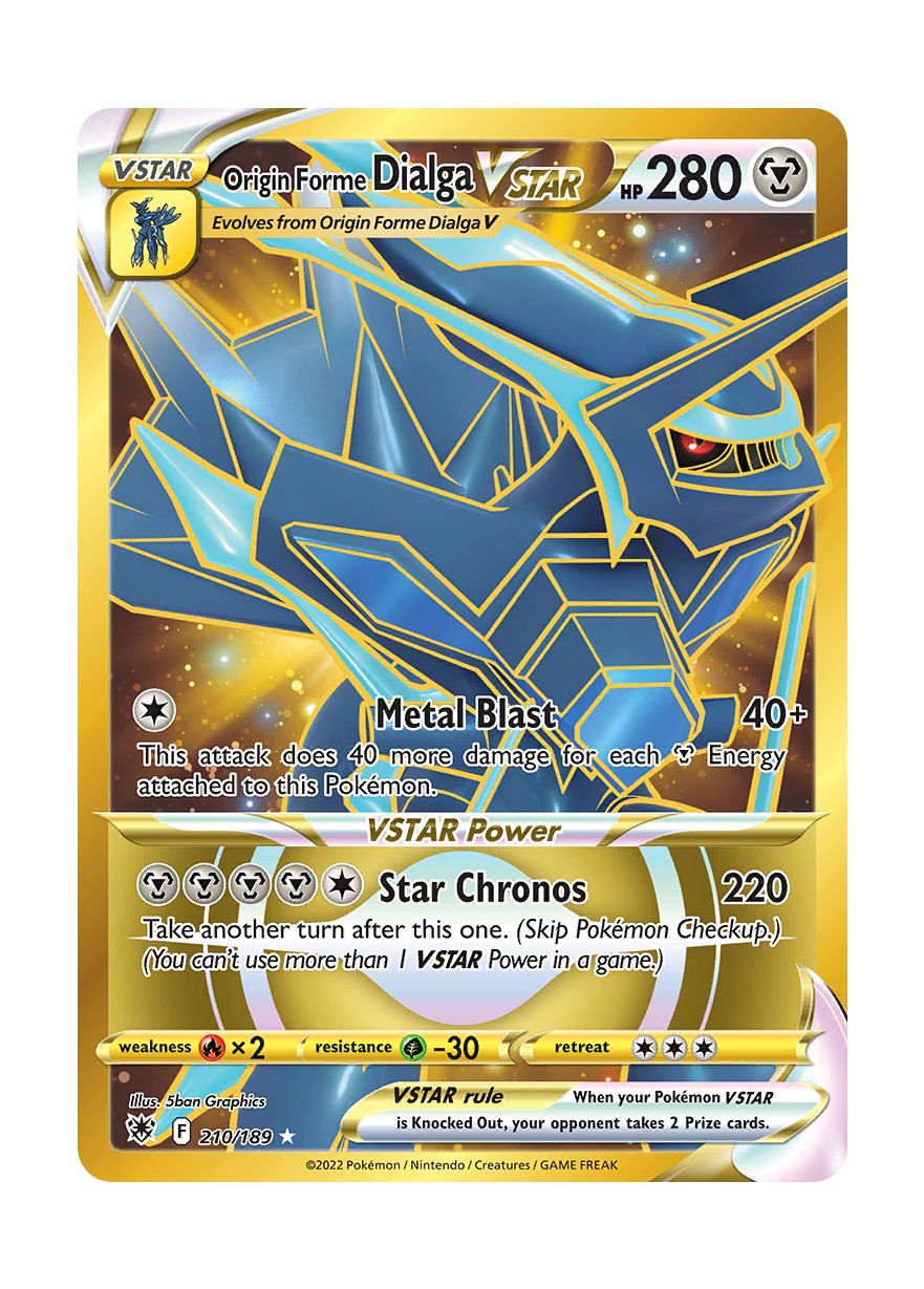 Origin Forme Dialga VSTAR (210/189) - Astral Radiance