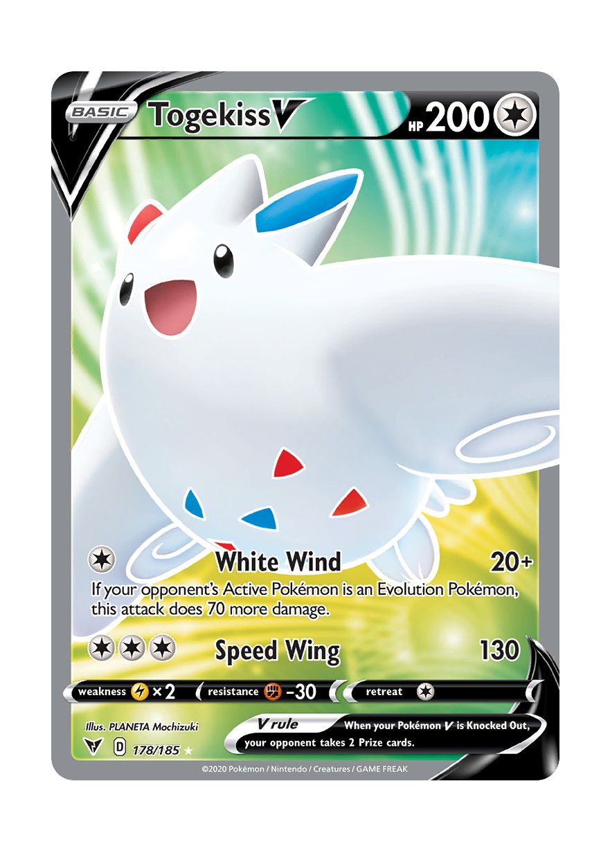 Togekiss V (178/185) - Vivid Voltage