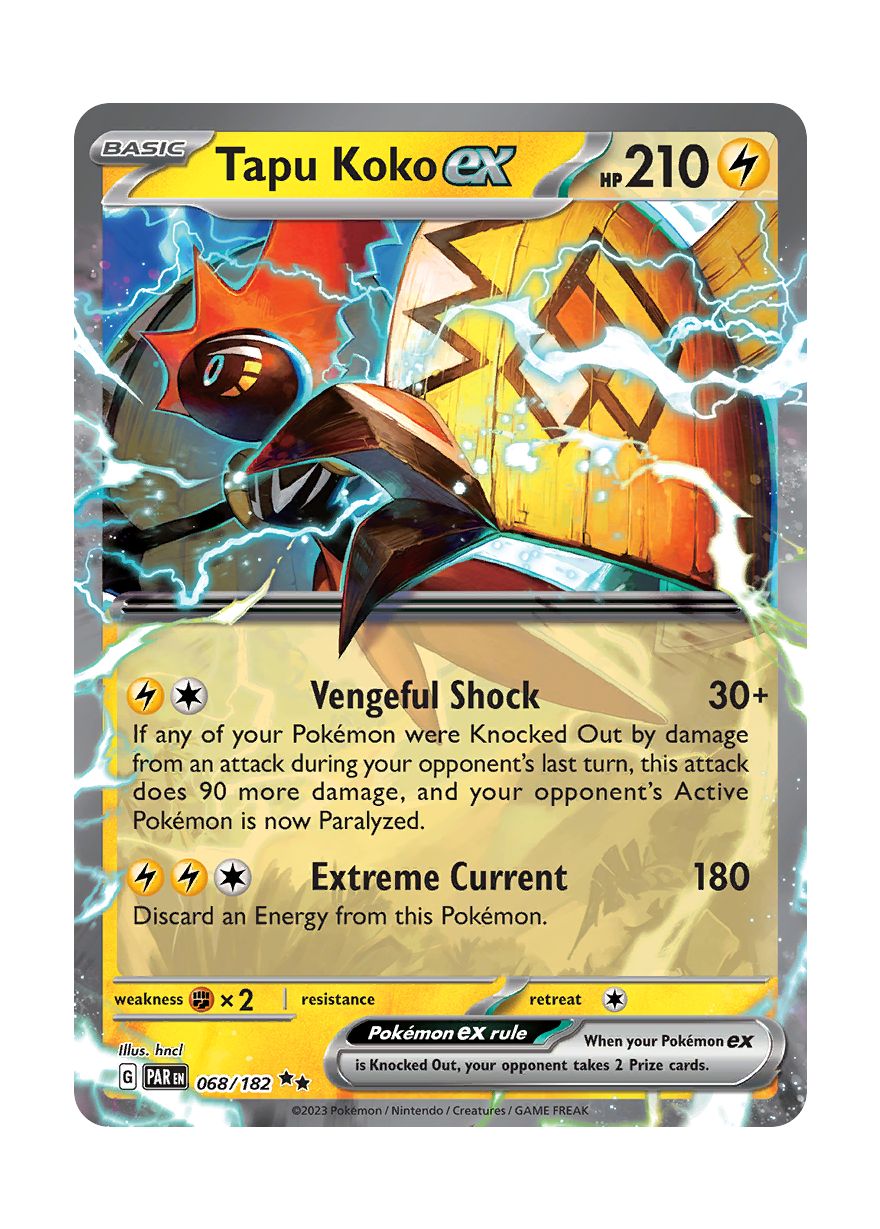 Tapu Koko ex (68/182) - Paradox Rift